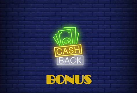 Cashback casino bonus
